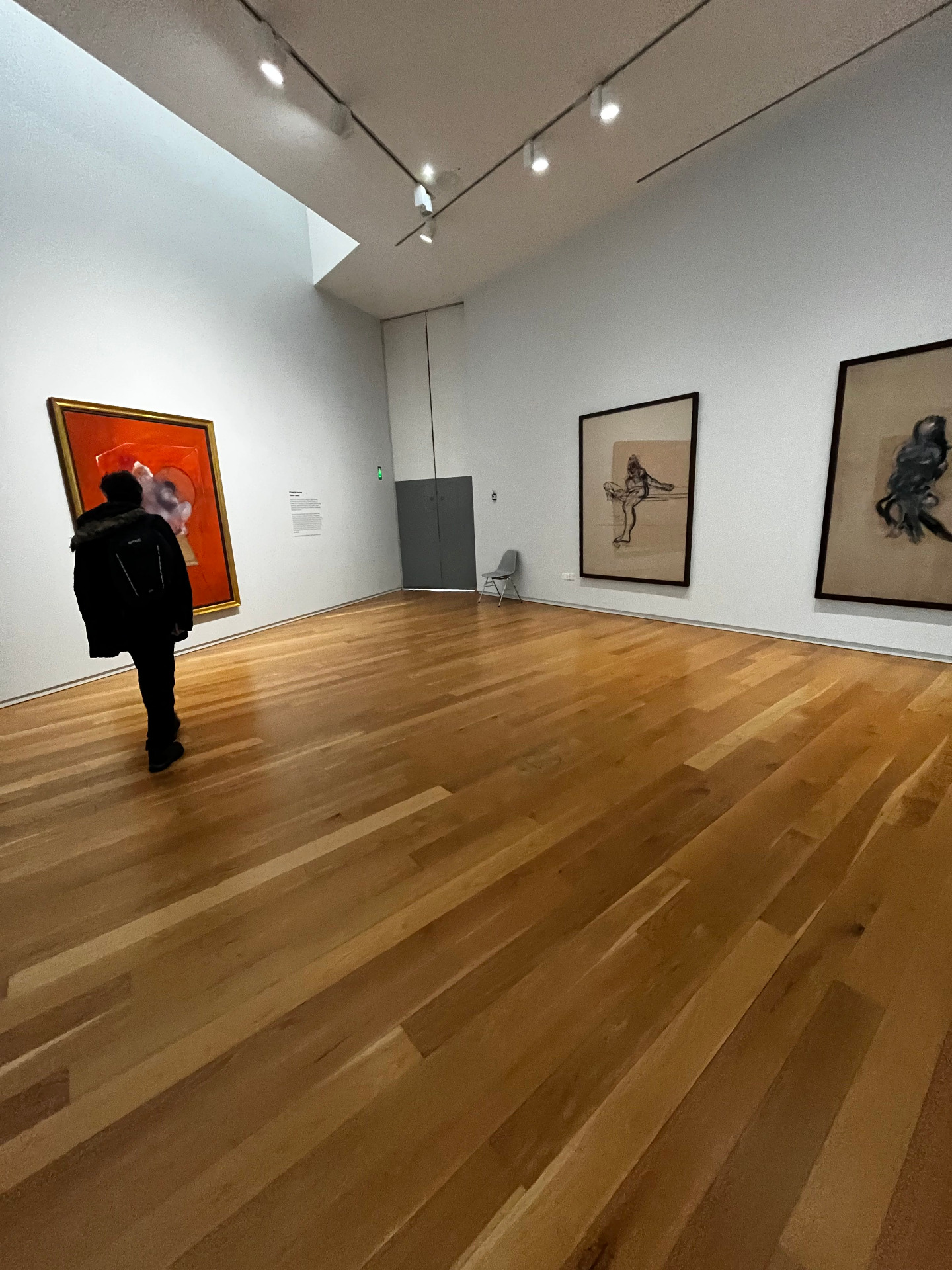Part of the Francis Bacon collection. Photo by Claire Guerin